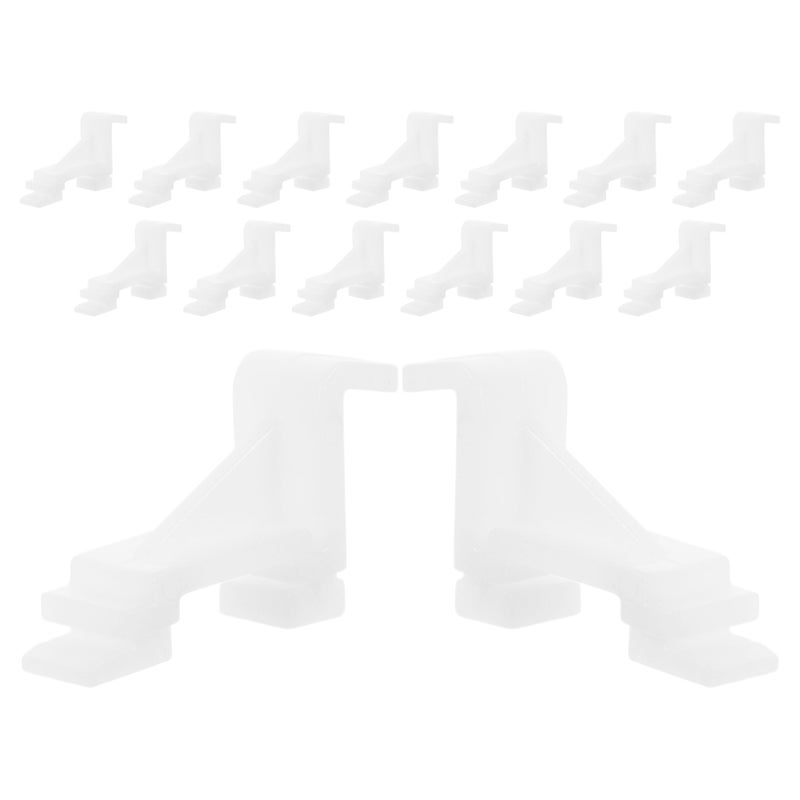 15pcs Refrigerator Shelf Clips Removable Cooler Shelf Clamps Refrigerator Clamps - Image 5
