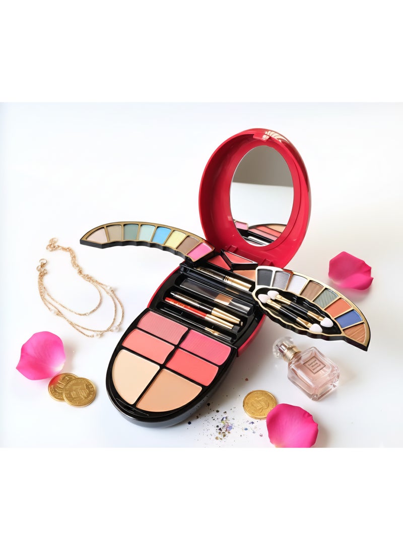 SHAMS Makeup Kit All-in-One Makeup Gift Set | Complete Face Palette for Women | Essential Starter Kit for Beginners & Pros | Multi-Use Beauty Set with Bold, Pigmented Shades - Image 1