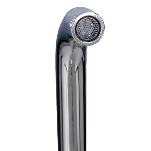 JAQUAR Continental Prime Series Table Mounted Swinging Spout HOT and Cold Sink Mixer (Chrome) | Right Hand Side Lever, Brass Body Water Tap/Faucet/Bathroom/Kitchen Wash Basin | COP-CHR-179BPM - Image 5
