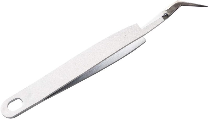 BERYA Craft Weeding Tools,Vinyl Weeder Basic Tool for Silhouettes, Cameos, Lettering (White Cross Locking Tweezers) - Image 1