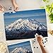 Lantern Press Denali National Park Alaska Denali Mountain Mckinley 1000 Piece Jigsaw Puzzle for Adults Made in USA with Reference Poster - Image 4