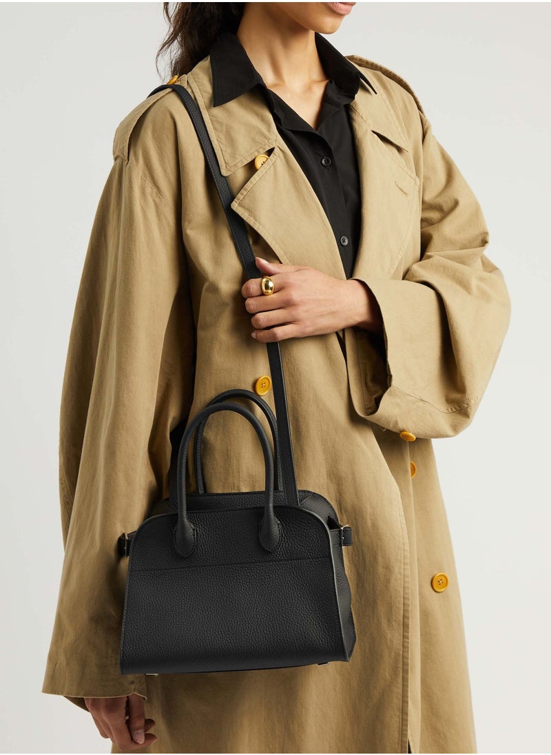 TR - The Row Margaux 10 Top-Handle Bag in Plain Leather - Image 1