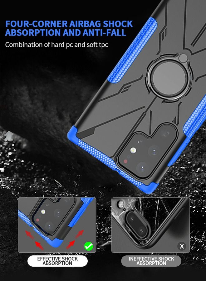 GROIC Compatible with Samsung Galaxy S22 Ultra 5G Case,Slim Magnetic Ring Holder,Stand Sturdy Phone Accessories,TPU Case Drop Resistant for 6.8 Inch - Image 4