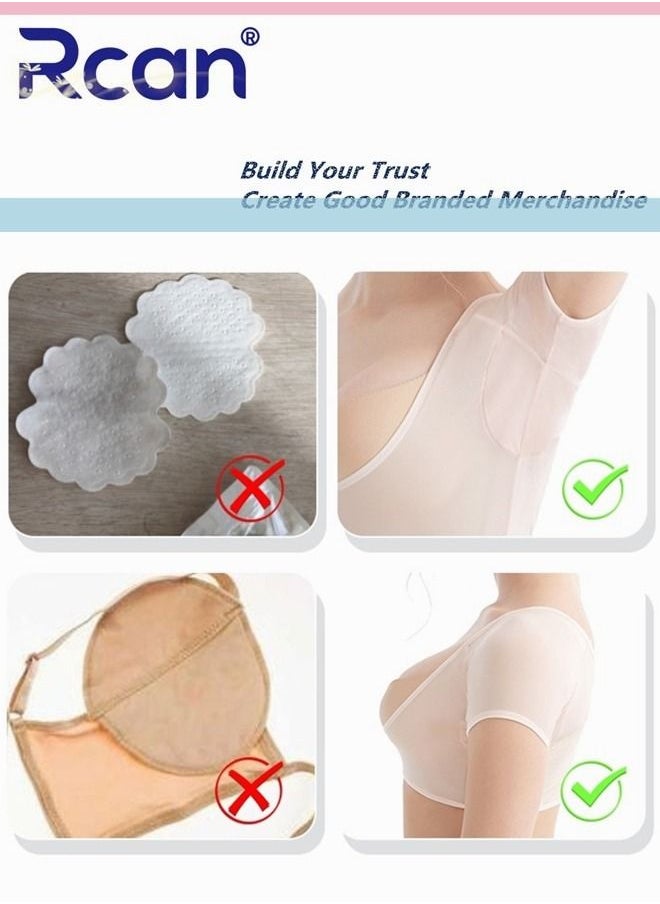 Rcan - Underarm Sweat Pad Quick Dry Protective Chest Underwear Ultra Thin Anti-Slip Anti-Sweat Deodorant Washable Tank Top For Women - Image 1