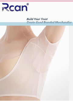 Underarm Sweat Pad Quick Dry Protective Chest Underwear Ultra Thin Anti-Slip Anti-Sweat Deodorant Washable Tank Top For Women