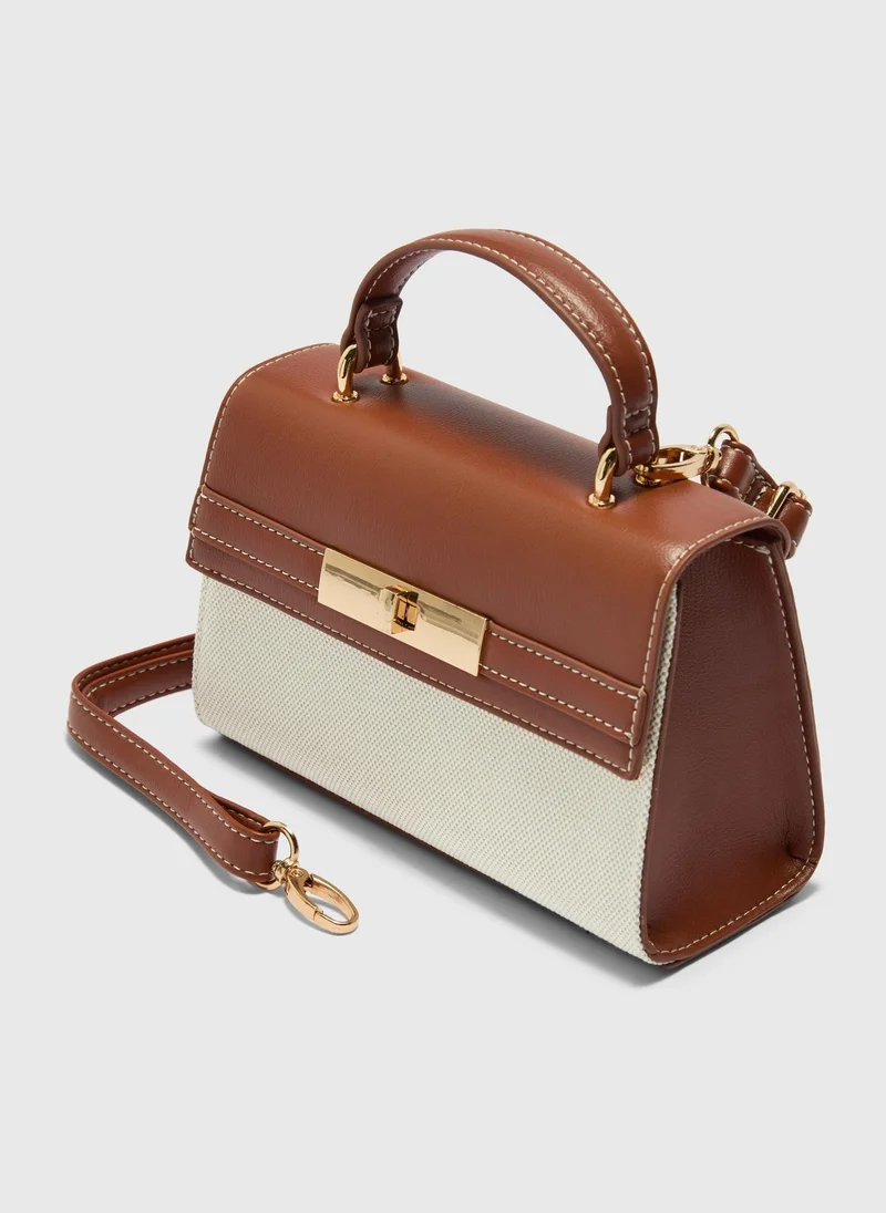 Matalan Tan Purse Crossbody Bag