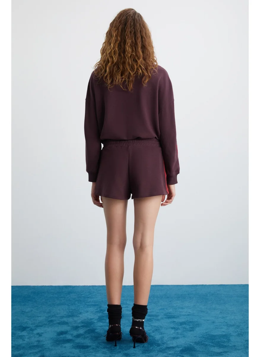 جريميلانج Katya 3 Ipik Women Dark Purple Shorts
