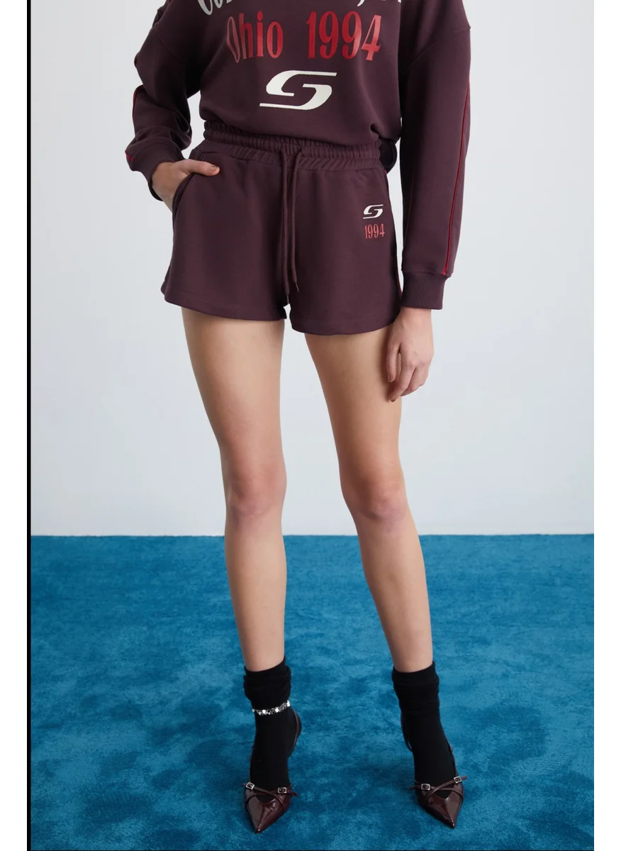 جريميلانج Katya 3 Ipik Women Dark Purple Shorts