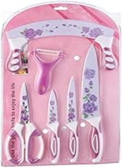 Agfa Agfa Ceramic Knives Set, 6 Pieces - Multi Color 