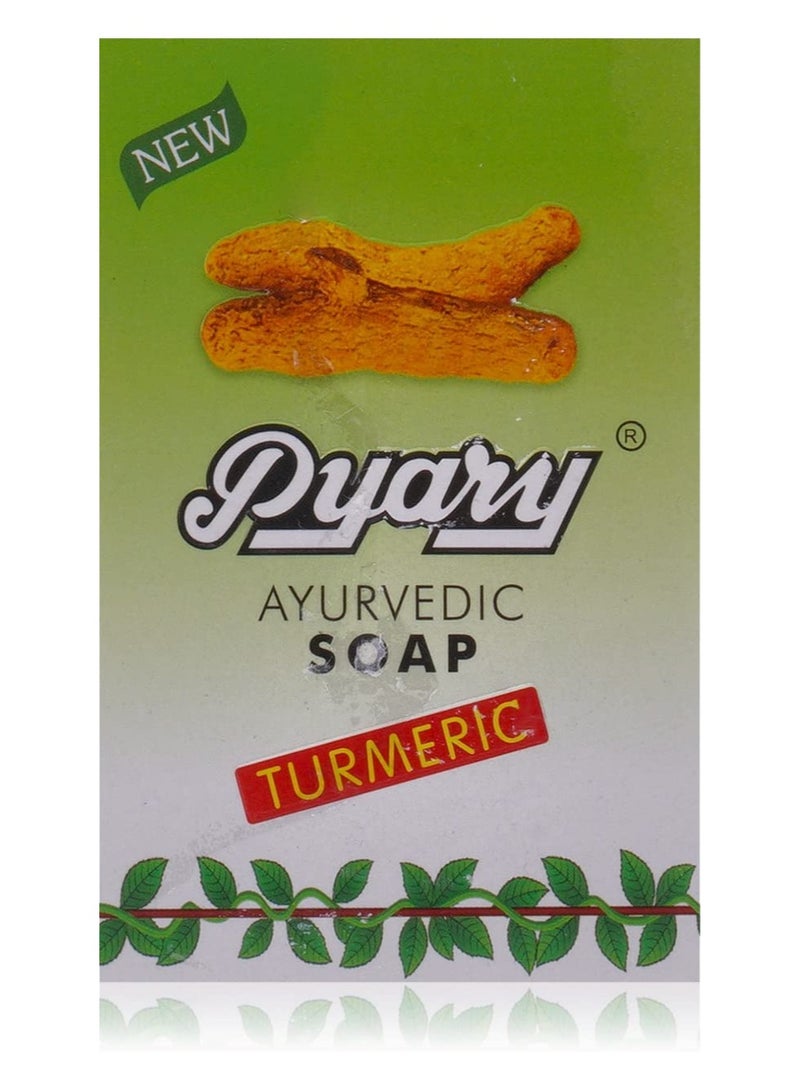 Pyary Ayurvedic Turmeric Soap, 75g - Image 1