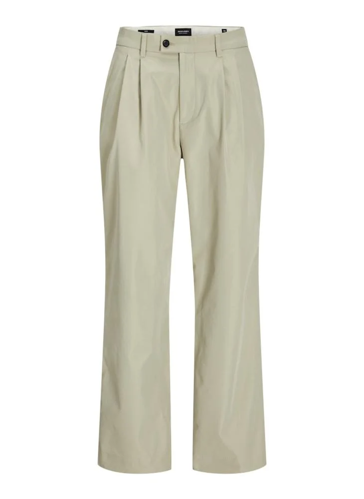 جاك اند جونز Jpstbill Peyton Wide Pleated Chino Pants