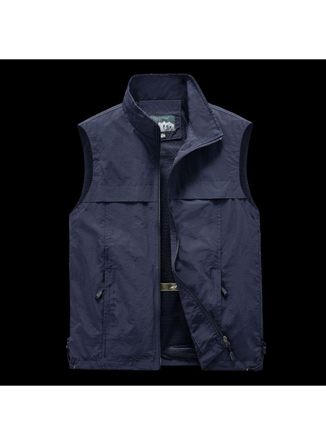 Outdoor Leisure Travel Multi-pocket Overalls Jacket Fishing Photography Vest Overalls Vest Custom Printed Logo