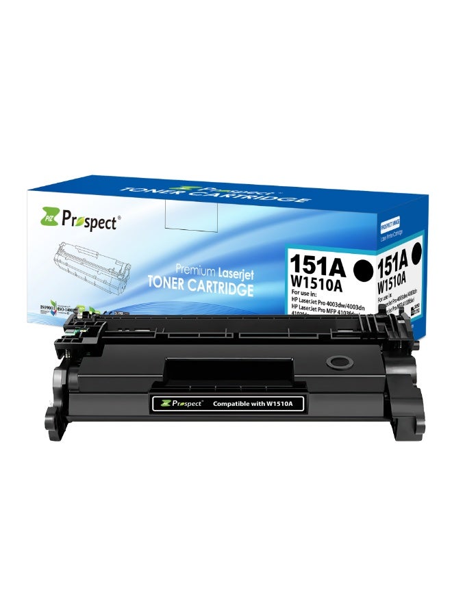 Prospect Toner Cartridge 151A W1510A Black Compatible with HP LaserJet Pro 4003dw 4003dn MFP 4103fdw 4103fdn  - Image 1