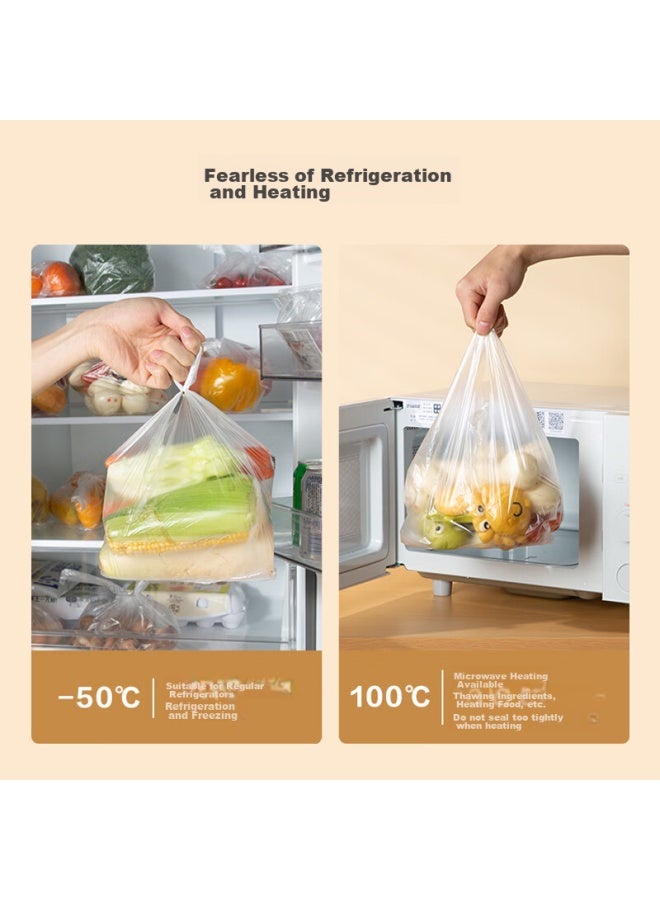 JD.com Jd Jingzao Food-grade Plastic Storage Bags, Extra Large Size, Thick Square Bags, 35*42cm - Image 2