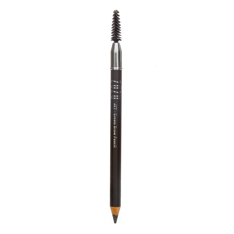 ZUZU LUXE Cream Brow Pencil (Jet- Black), Effortlessy sculpt and define eyebrows, natural finish, creamy formula. Natural, Paraben Free, Vegan, Gluten-free,Cruelty-free, Non GMO, 0.044 oz. - Image 2