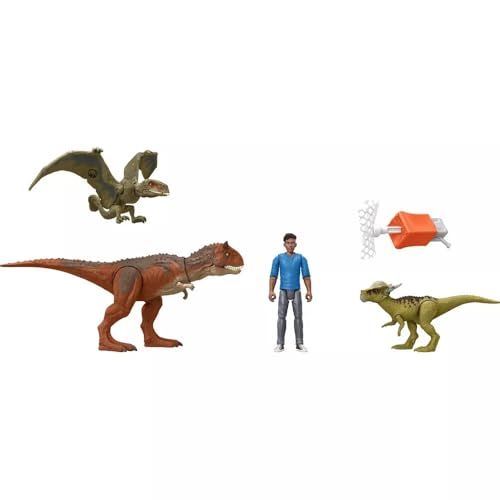 JURASSIC WORLD Articulated Darius Dinosaur Figurines 3Pack by Jurassic World - Image 3
