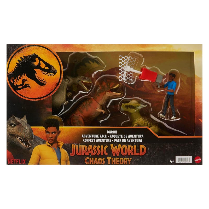 JURASSIC WORLD Articulated Darius Dinosaur Figurines 3Pack by Jurassic World - Image 2