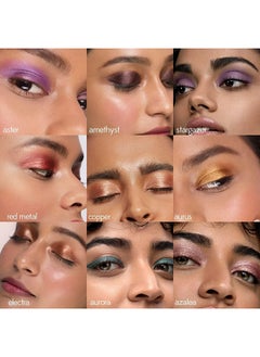 Ruby's Organics ظلال العيون السائلة والمعدنية للنساء - لونا، وردي باهت معدني، فضي، 6.5 مل  - Image 5