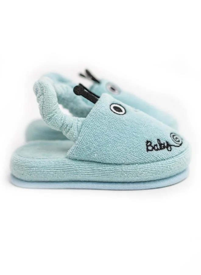 Milk&moo Kids Embroidery Design House Slippers