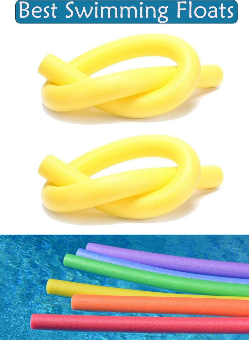 HAIZID Swim, Play, and Learn with Our Noodle Swimming Aid for Kids and Adults - Stay Afloat, Supportive and Safe - Bundle of 2-Pack - Image 1