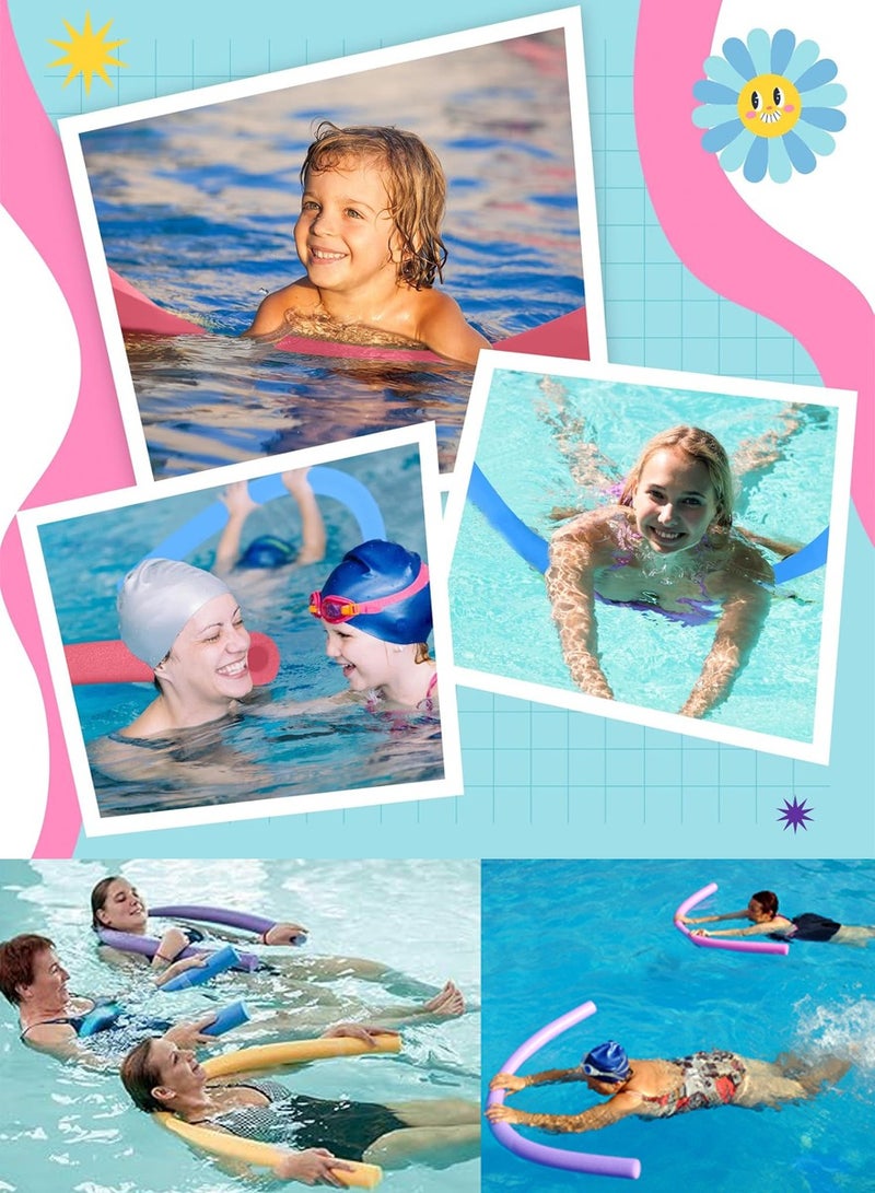 HAIZID Swim, Play, and Learn with Our Noodle Swimming Aid for Kids and Adults - Stay Afloat, Supportive and Safe - Bundle of 2-Pack - Image 4
