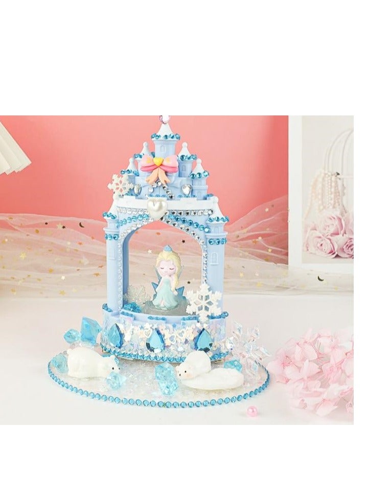 Girl's Creative Handmade Material Bag Making Night Light Birthday Gift Toy  - Image 2
