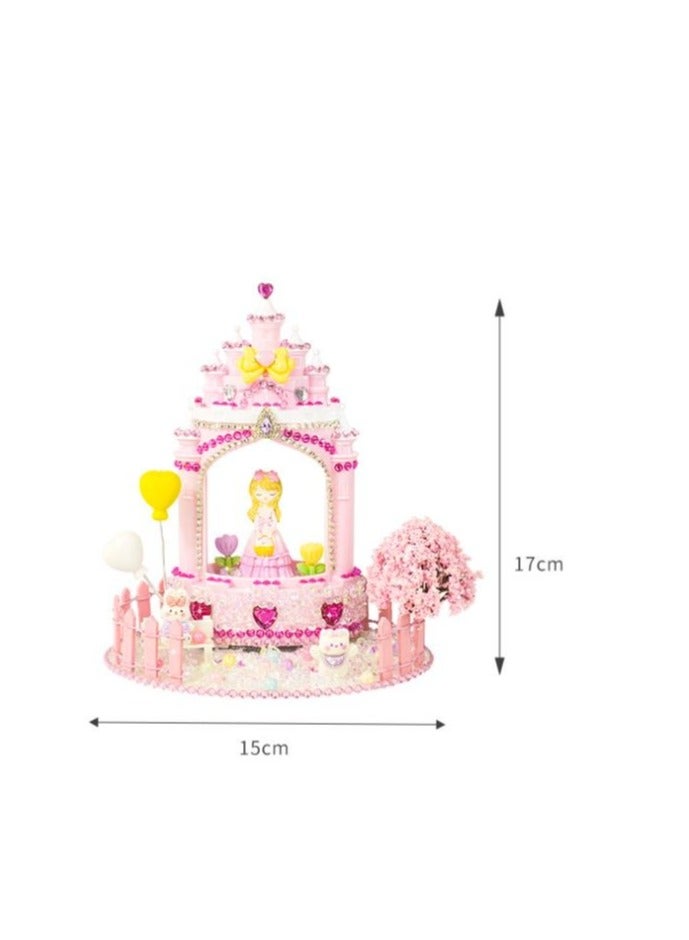 Girl's Creative Handmade Material Bag Making Night Light Birthday Gift Toy  - Image 5