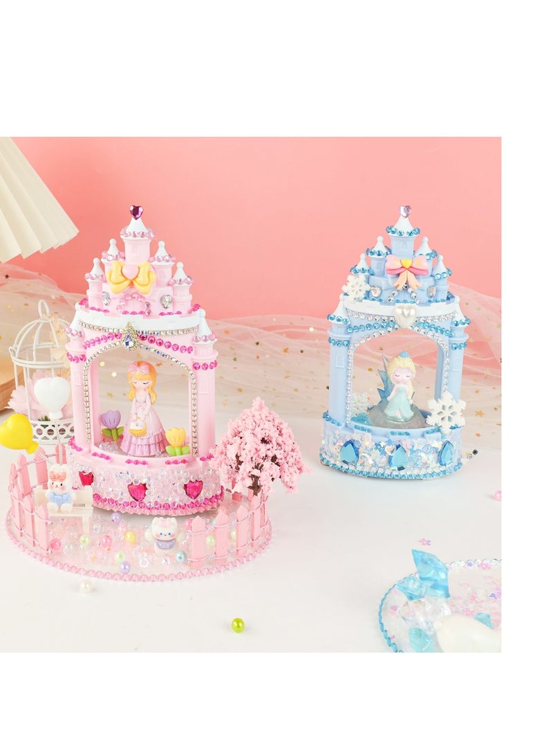 Girl's Creative Handmade Material Bag Making Night Light Birthday Gift Toy  - Image 3