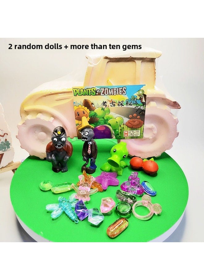Generic - Gem Archaeological Digging Toys Ore Fossil Children's Handmade DIY Boys And Girls Acrylic Archaeological Digging Toys-Color:Extra Large Edition Ultraman - Image 1