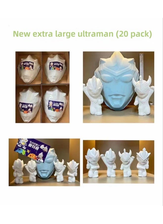 Generic - Gem Archaeological Digging Toys Ore Fossil Children's Handmade DIY Boys And Girls Acrylic Archaeological Digging Toys-Color:Extra Large Edition Ultraman - Image 1