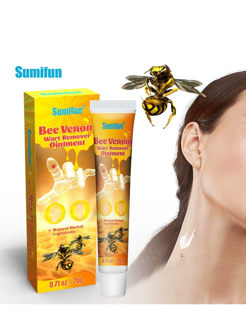 سوميفون مرهم إزالة الثآليل بسم النحل لإزالة الثآليل والشامات وتنعيم البشرة - Image 1