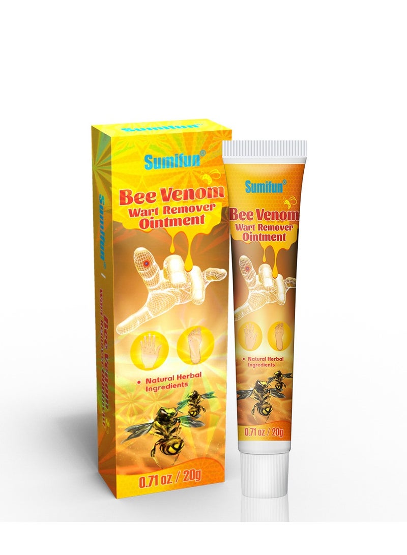 سوميفون مرهم إزالة الثآليل بسم النحل لإزالة الثآليل والشامات وتنعيم البشرة - Image 4