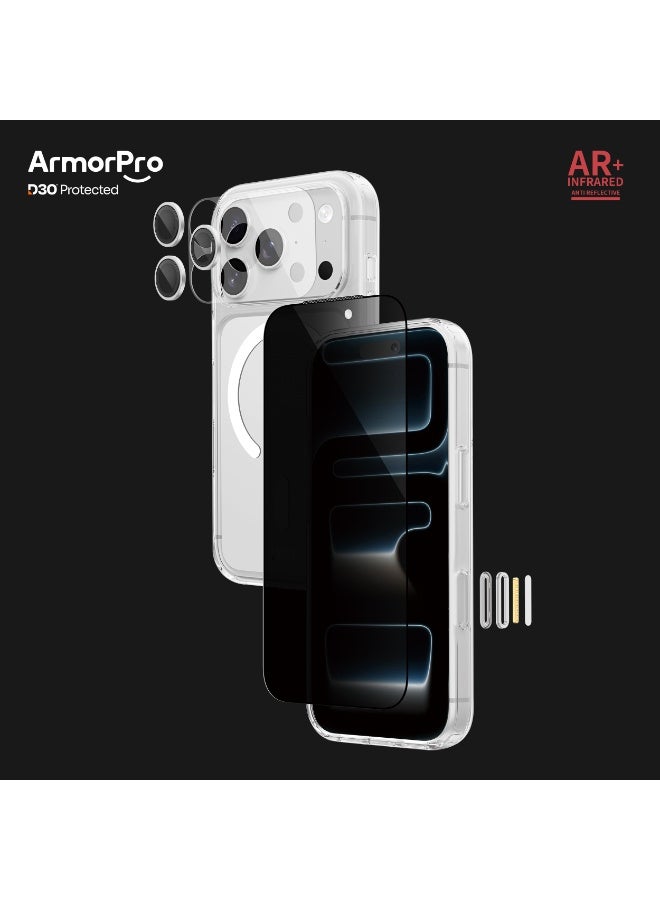 armorpro Armorpro iPhone 17 Pro D3o 4-in-1 Privacy Protection Kit N70377349V