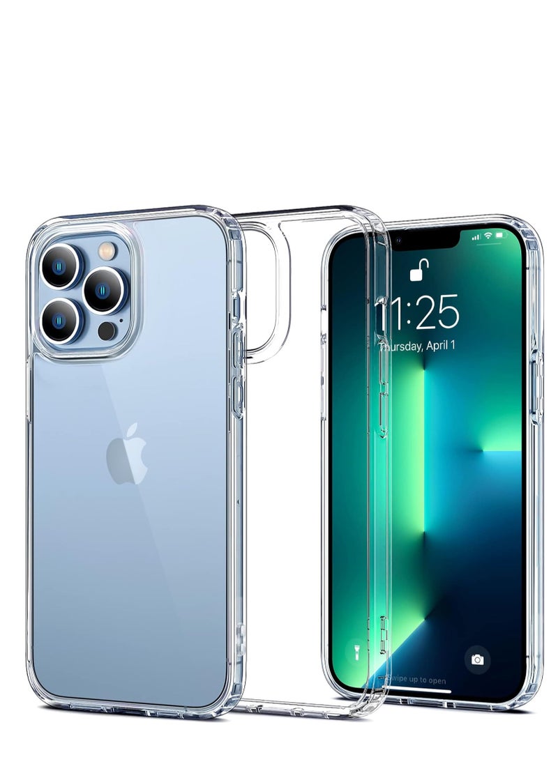 Generic - iPhone Series Transparent Shockproof Flexible TPU Protective Case Cover (Iphone 13 Pro) - Image 1