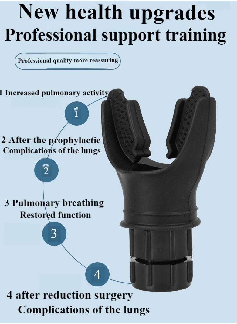 Healife Silicone Deep Breathing Exerciser, Increase Lung Capacity, Improve Sleep  - Image 2