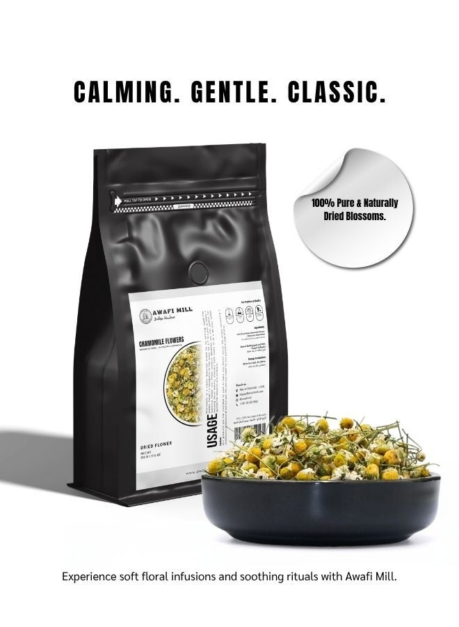AWAFI MILL Chamomile Flowers (Food-Grade) | Matricaria chamomilla Buds 500 g | Oz - Image 4