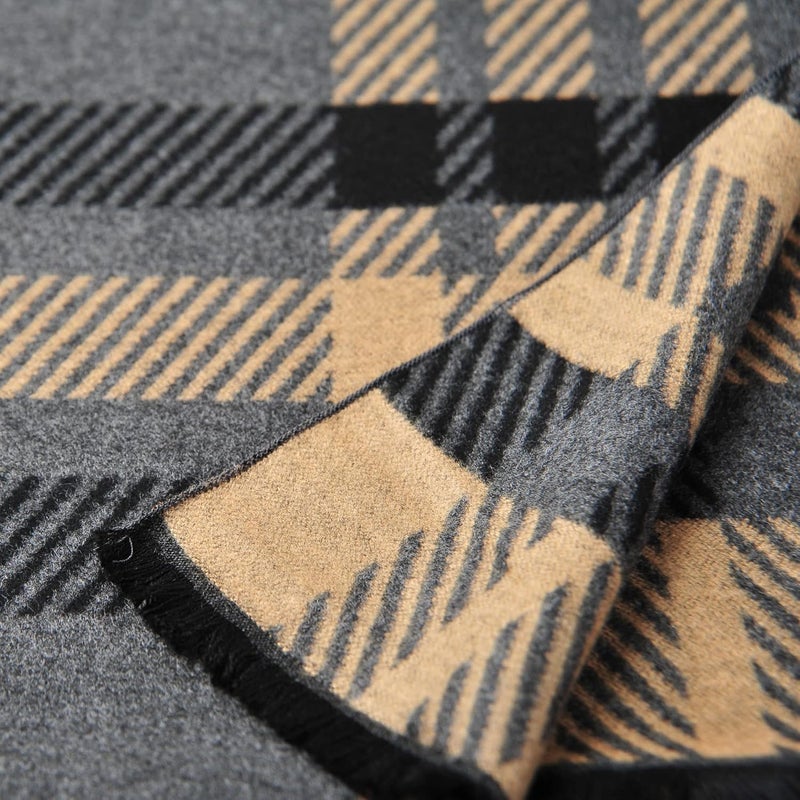 EP Mode Men's Winter Scarf, Cashmere Feel, Super Soft & Warm - Image 5