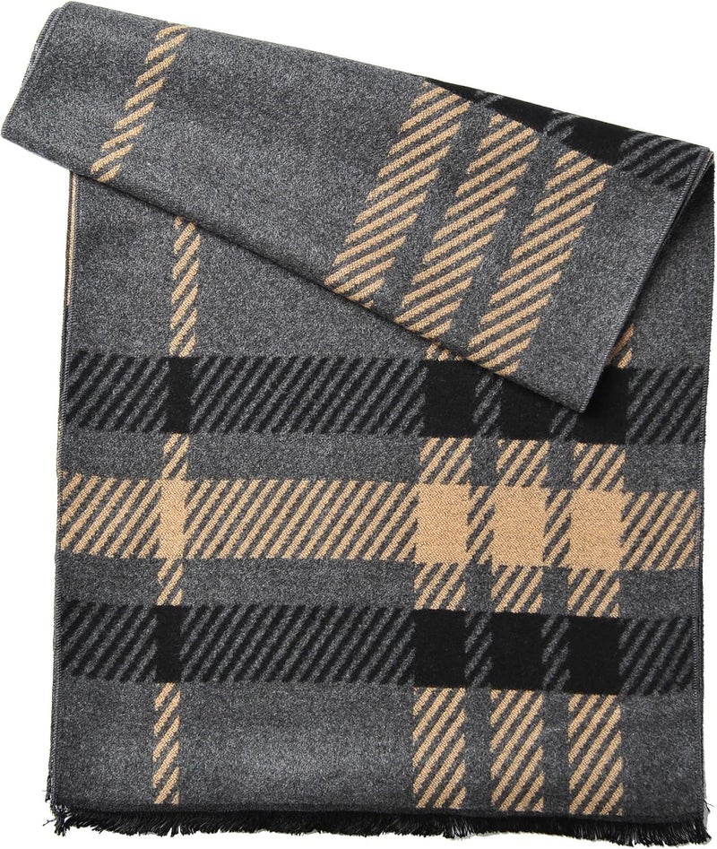 EP Mode Men's Winter Scarf, Cashmere Feel, Super Soft & Warm - Image 4