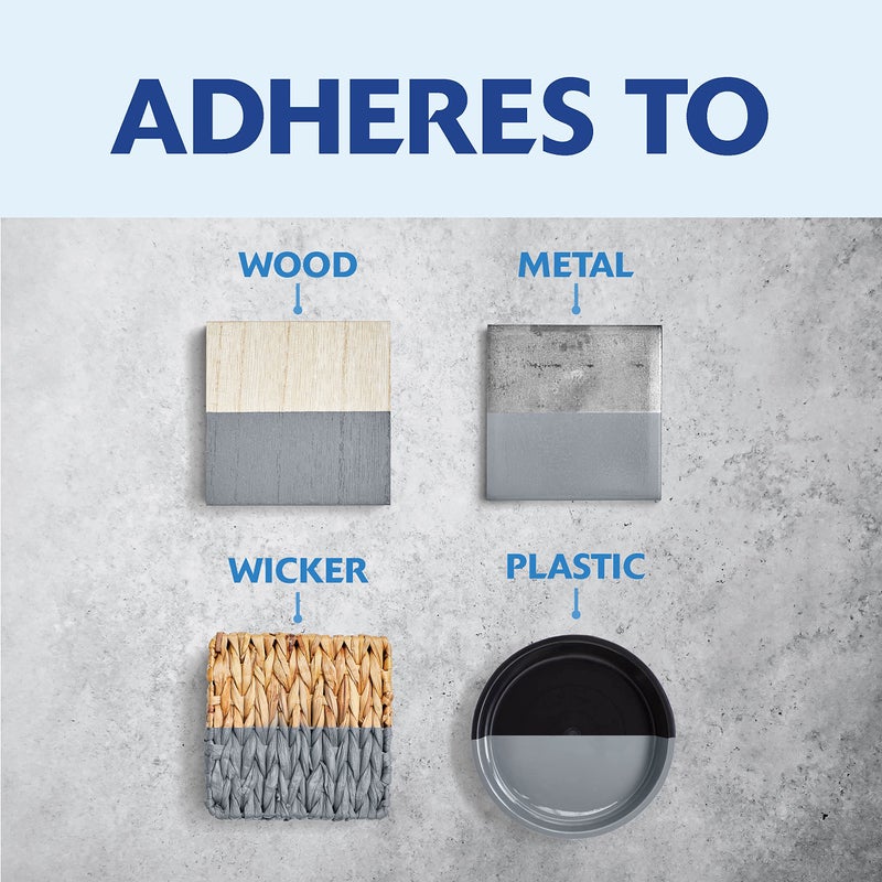 Rust-Oleum 334017 Painter's Touch 2X Ultra Cover Spray Primer, 12 oz, Flat Gray - Image 5