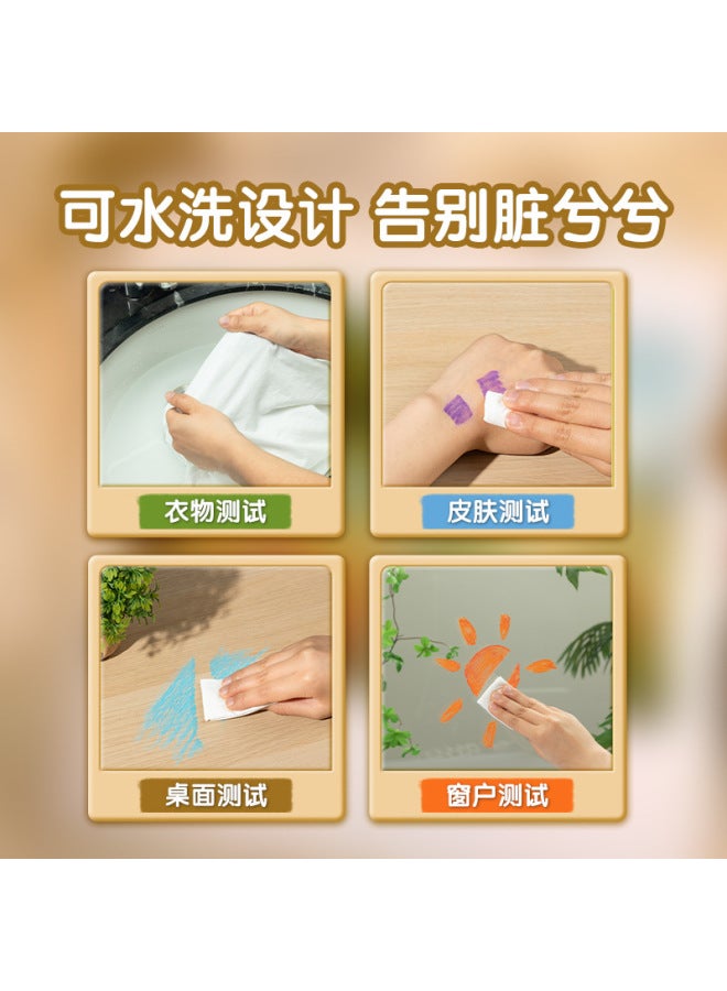 Deli Oil Painting Stick Primary School Kindergarten Children Color Crayon 12 Color 24 Color Drawing Pen Painting - Image 3