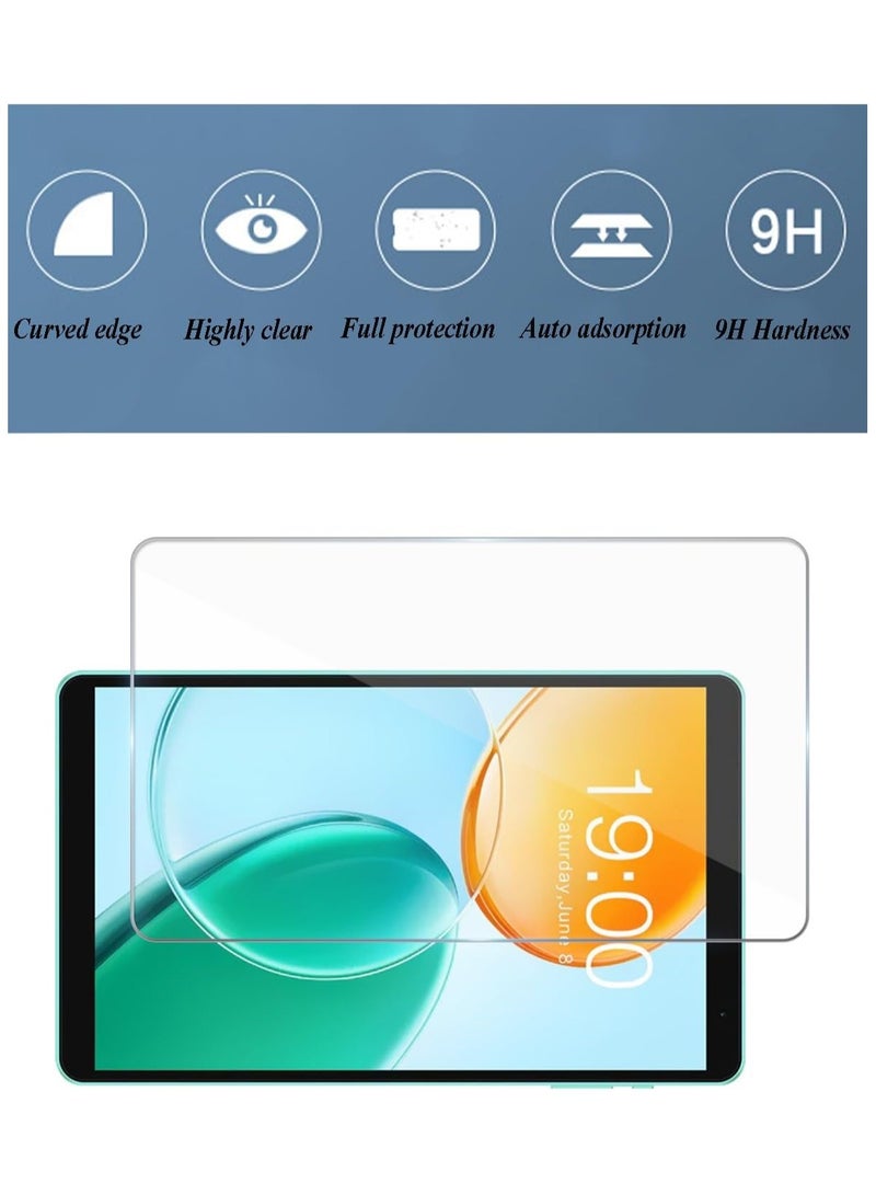 general Screen protector compatible with Teclast P85 8-inch 2025 tablet computer tempered glass, 【2-piece set】 high-definition transparent 9H hardness scratch-resistant tempered glass - Image 2