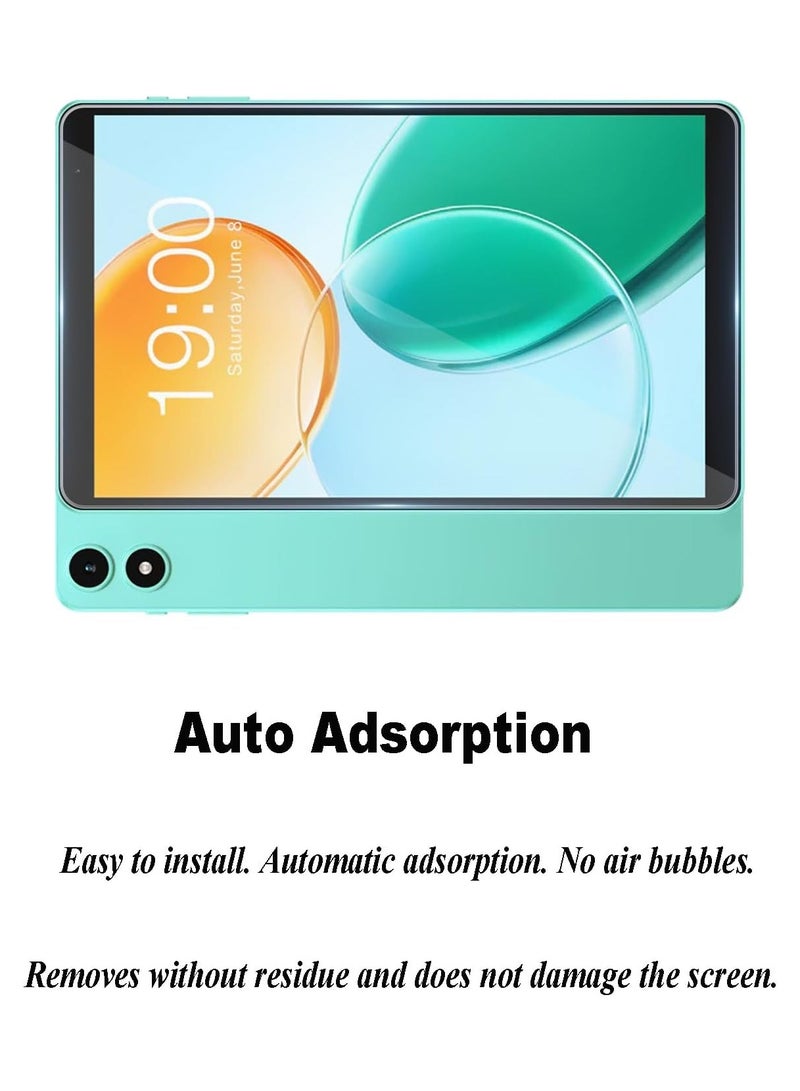 general Screen protector compatible with Teclast P85 8-inch 2025 tablet computer tempered glass, 【2-piece set】 high-definition transparent 9H hardness scratch-resistant tempered glass - Image 4