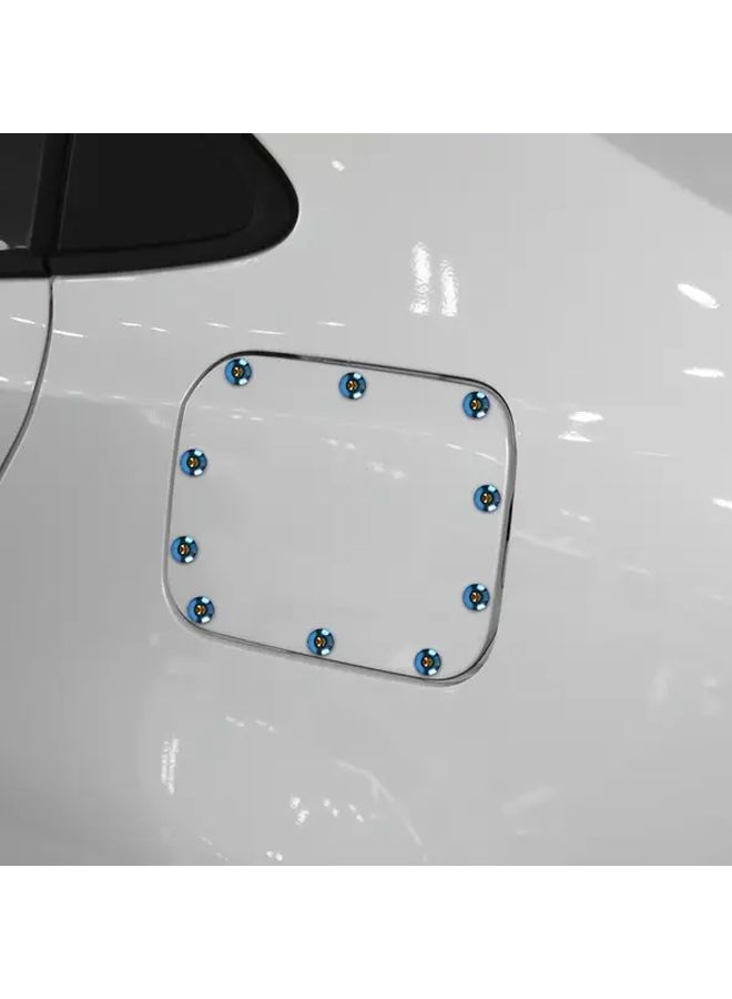 30pcs Baked Blue Car Exterior Rivets Wheel Lip Rivet Nuts Easy Install Pointed Plastic Faux Rivets - Image 1