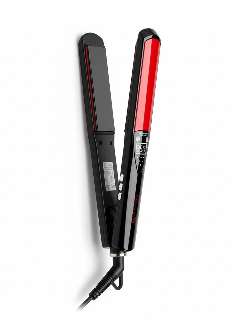 جلوبال ستار مكواة شعر جلوبالستار FL-1001 بدرجة حرارة 480°F – تسخين سريع وآمن لجميع أنواع الشعر - Image 1