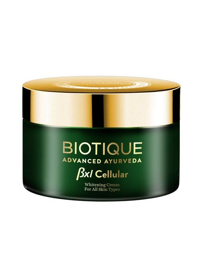 Biotique Bxl Cellular Coconut Whitening Cream, 50g - Image 1