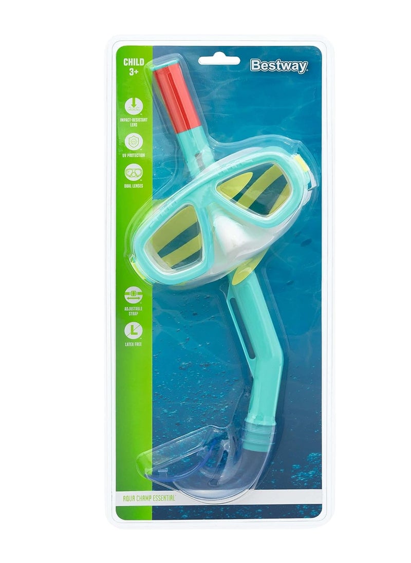 بست واي - Bestway Aqua champ essential snorkel mask for Children +3 years - No:24018 - Image 1