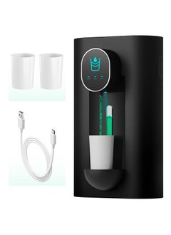 Hihonor Induction Mouthwash,540ml Large Capacity,USB Charging Design,3-Speed Flexible Adjustment,Long Life,Suitable for Wall/Desktop(Black)  - Image 1