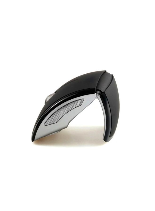 NIBEMINENT Wireless Folding Arc Optical Mouse Black  - Image 2