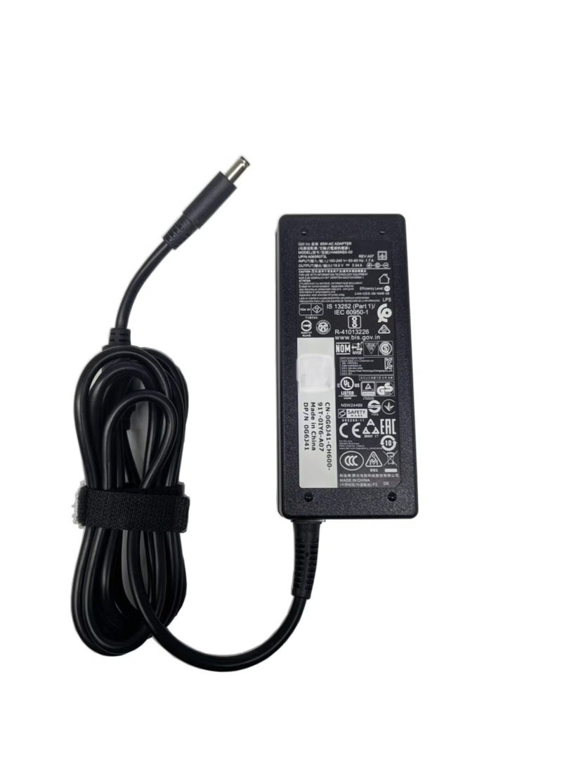 Terabyte 65W Dell Inspiron 3567 3552 5379 5567 3467 5559 5570 5578 Vostro 3400 3500 Laptop Replacement Adapter G6J41 0G6J41 MGJN9 43NY4 - Image 1