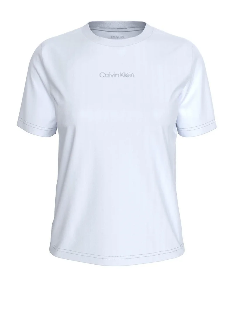 CALVIN KLEIN  Logo Crew Neck T-Shirt for Women | Best Price UAE